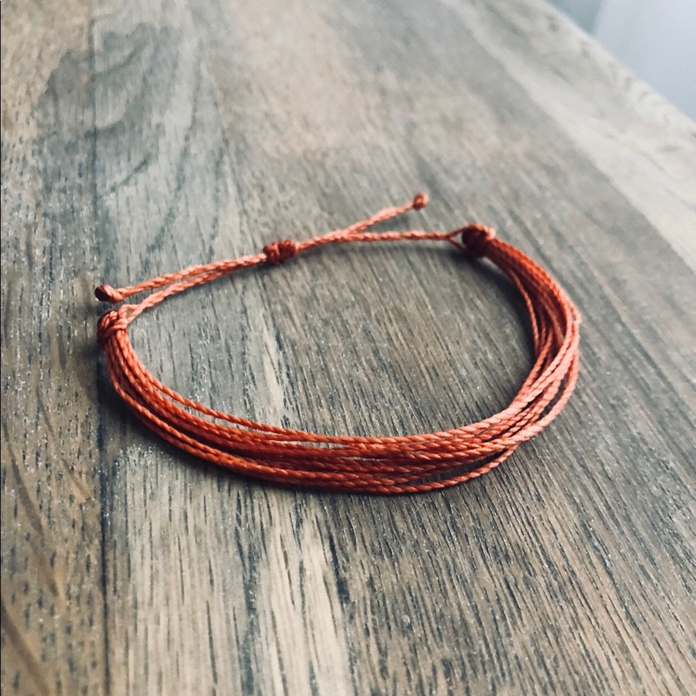 Women’s burn orange bracelet